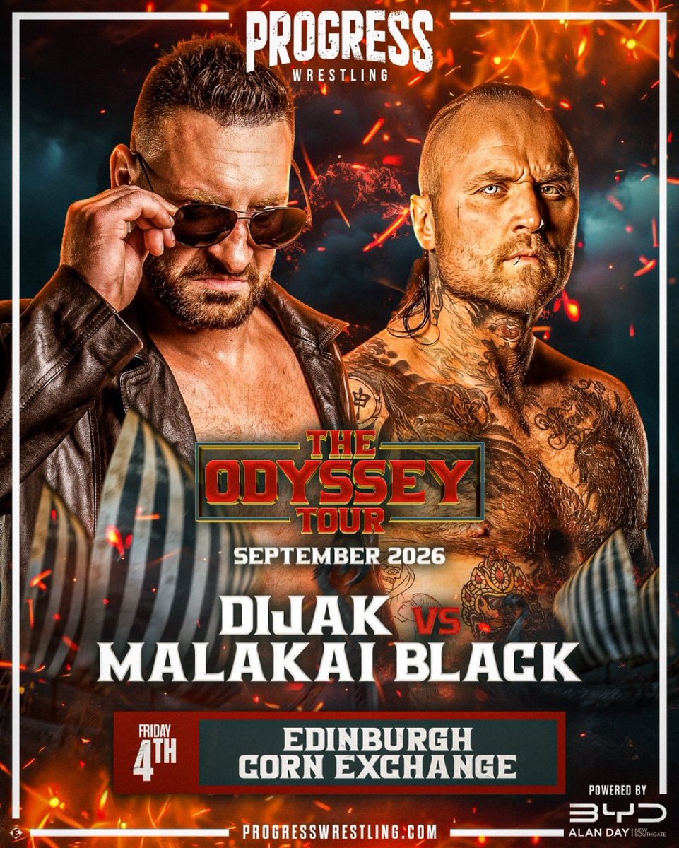 Malakai Black vs Dijak Edinburgh Malakai Black vs Dijak Edinburgh