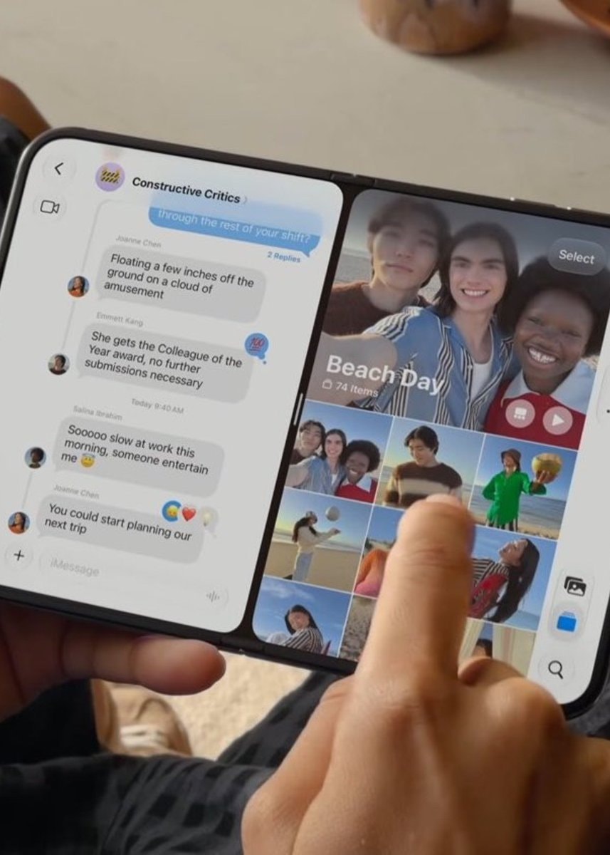 Apple iPhone Duo split screen