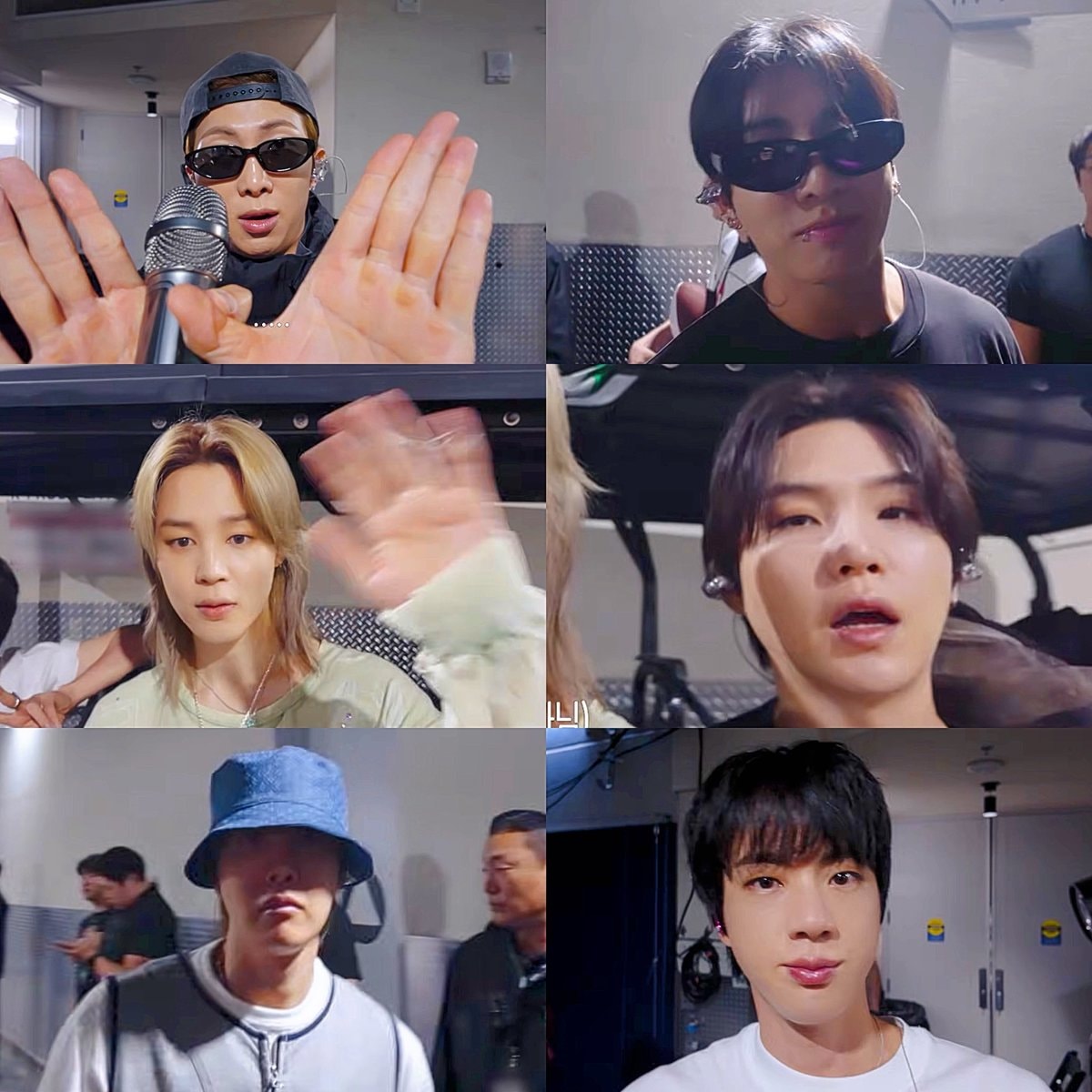 BTS through Taehyung's eyes