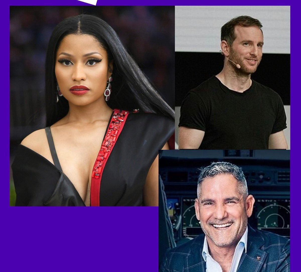 Nicki Minaj Grant Cardone Joe Gebbia judges
