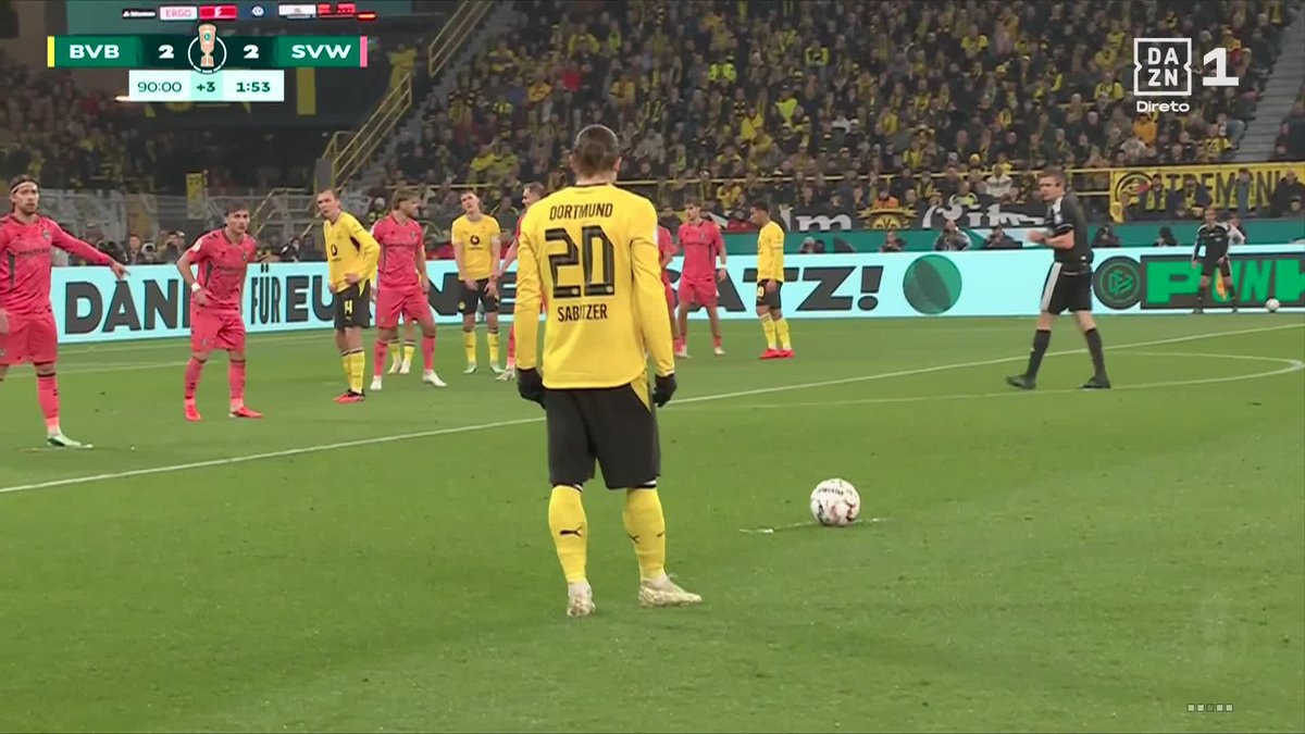 Marcel Sabitzer 93rd minute winner BVB