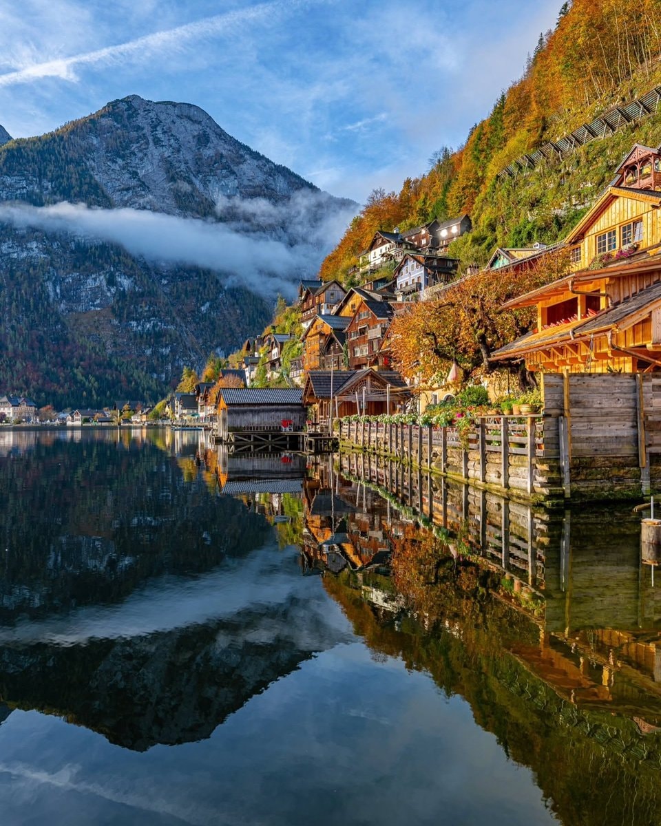 Hallstatt Austria lakeside village