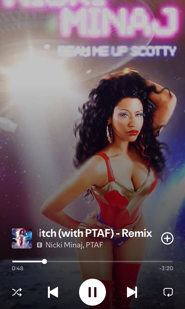 Nicki Minaj Boss Ass Bitch PTAF record deal (photo 2 of 2)