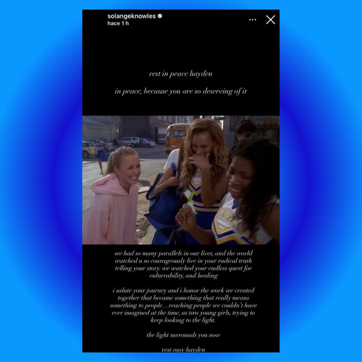 Solange Knowles tribute Hayden Panettiere (photo 1 of 2)