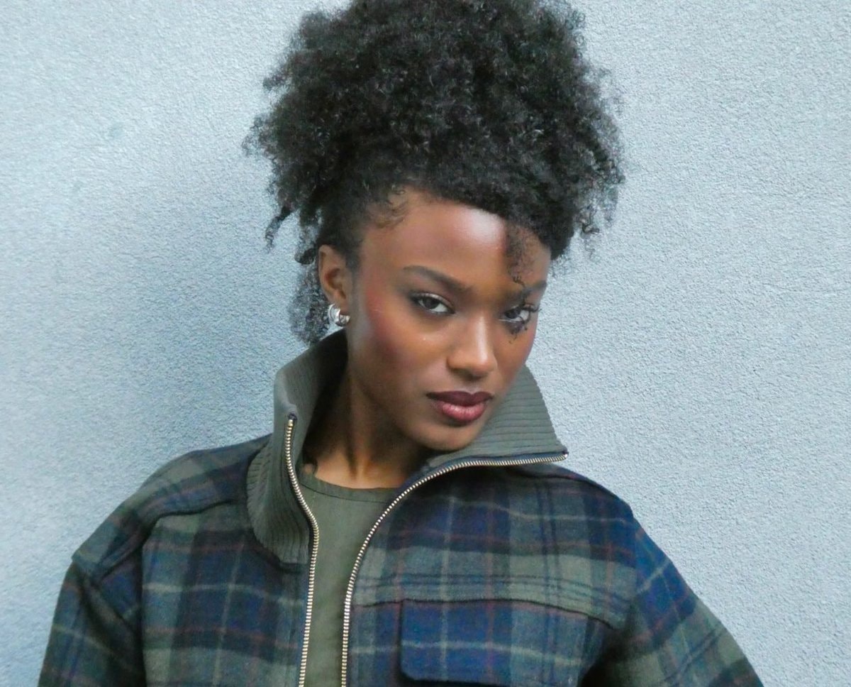Barbour plaid jacket look (photo 2 of 2)