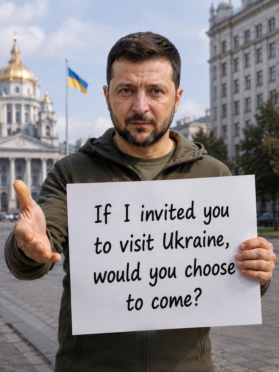 Volodymyr Zelensky Ukraine invitation poll