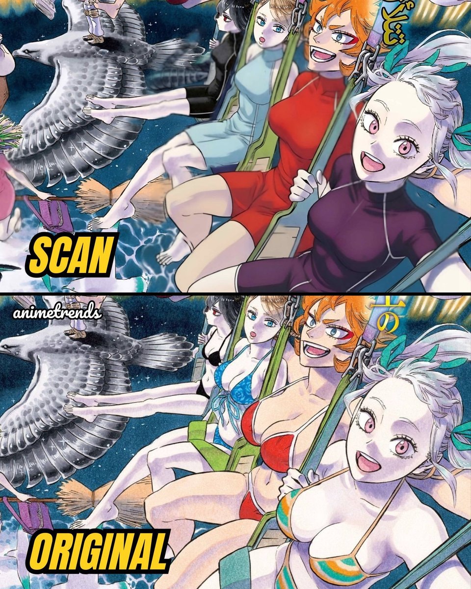 black clover manga censorship