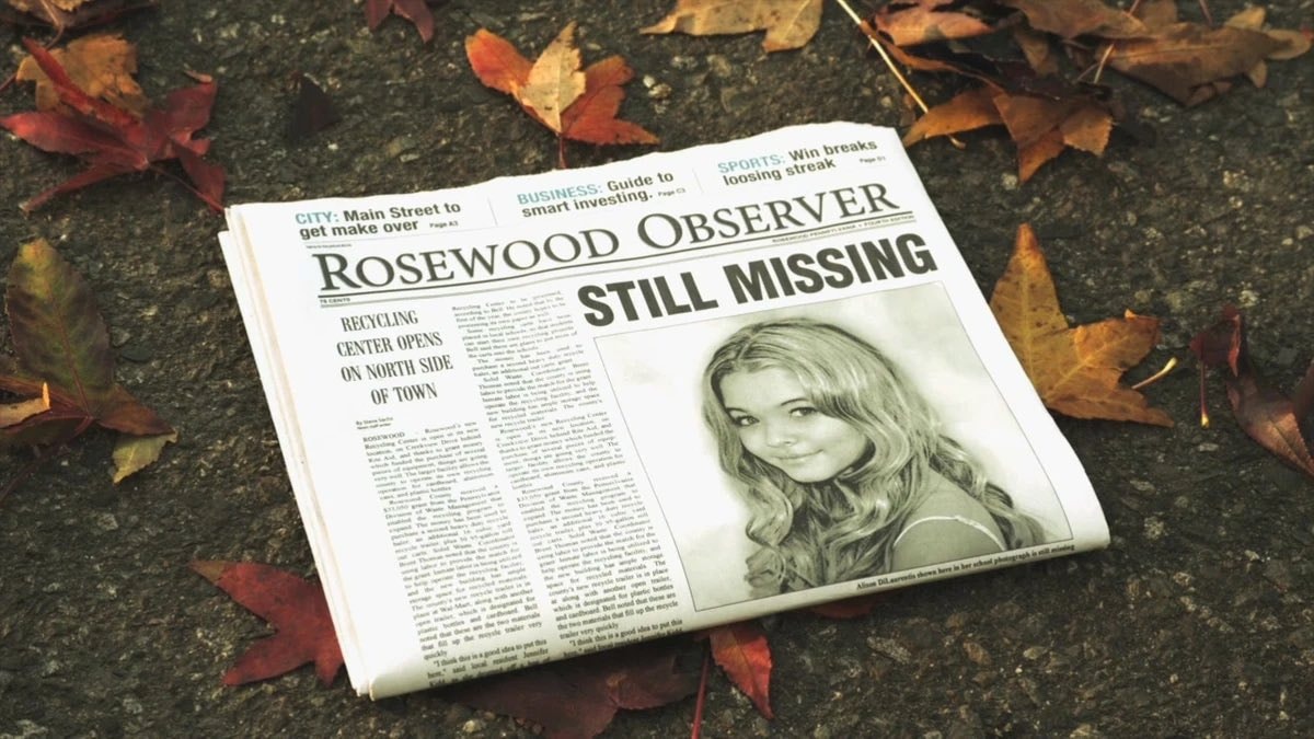 Alison DiLaurentis missing person
