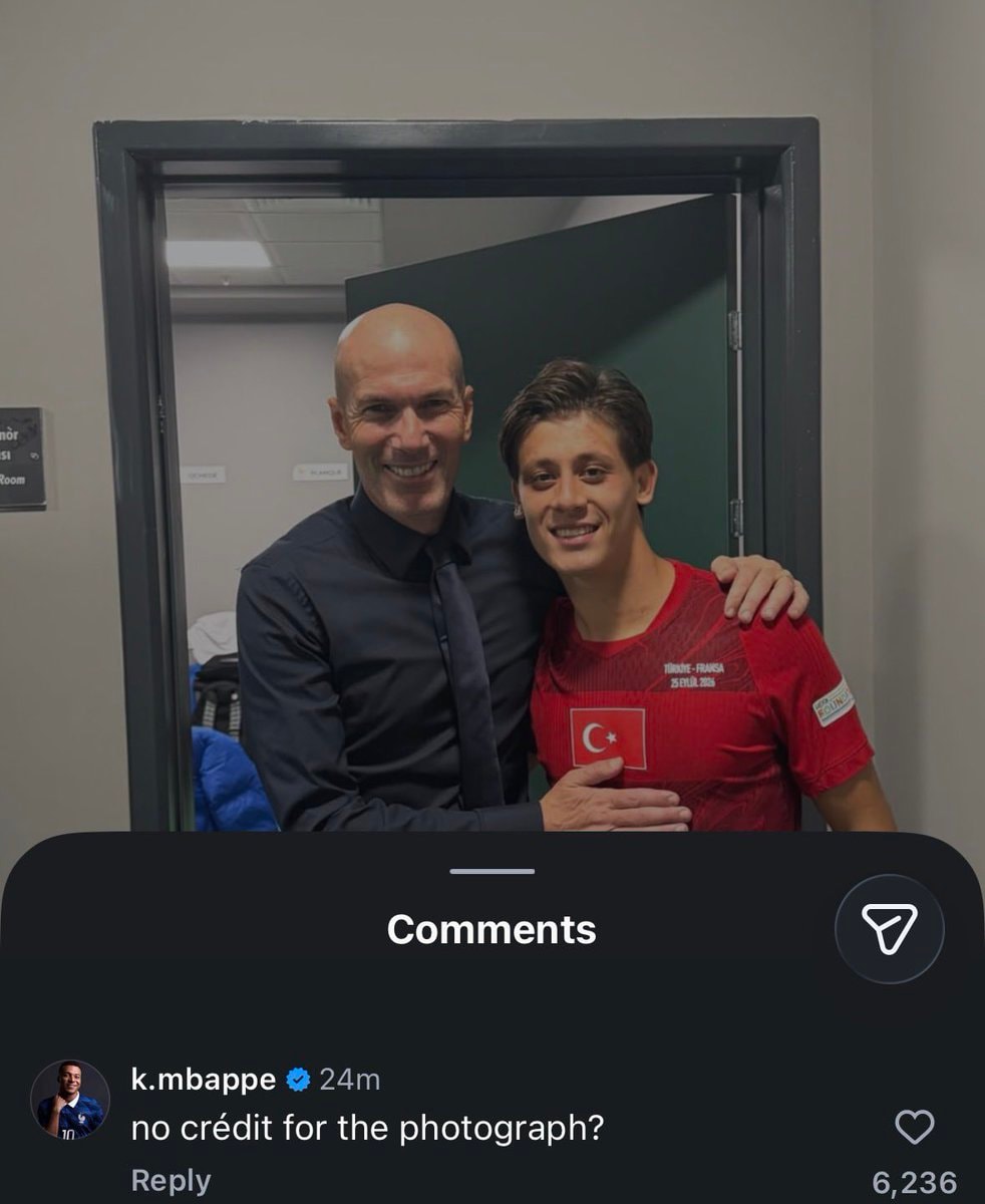 Arda Güler Zinedine Zidane photo (photo 2 of 2)