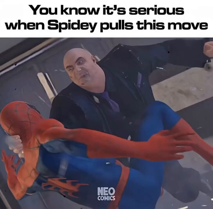 Spider-Man Kingpin confrontation