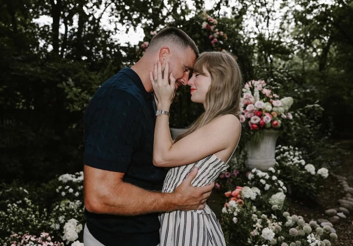 Tate McRae Taylor Swift Travis Kelce wedding (photo 2 of 2)