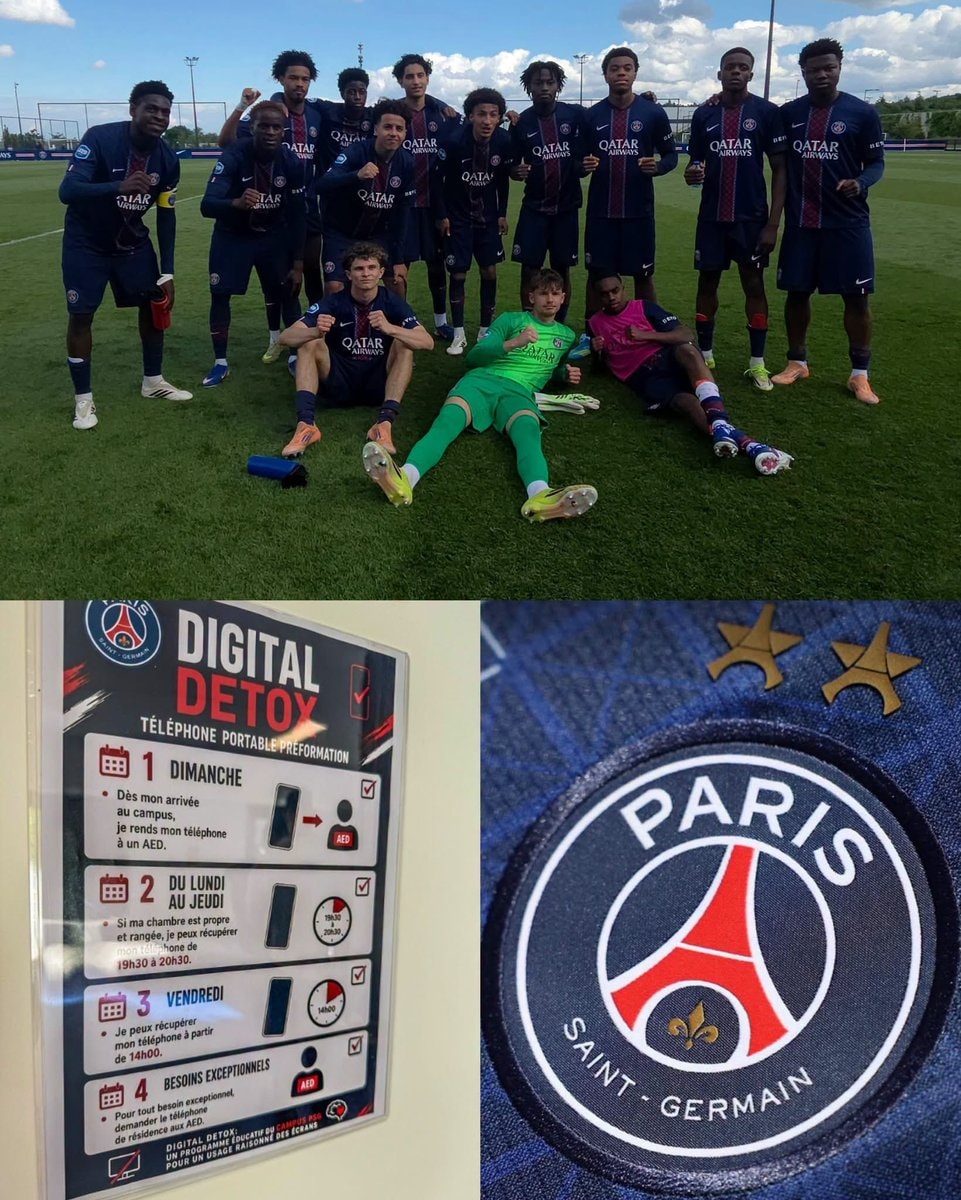 PSG academy digital detox