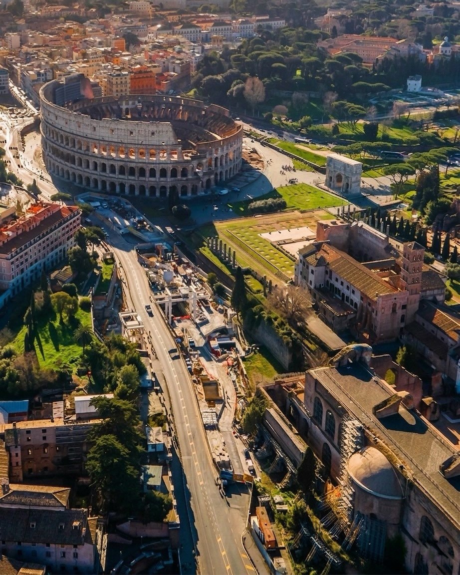 Rome Italy aerial Vatican view (photo 2 of 3)