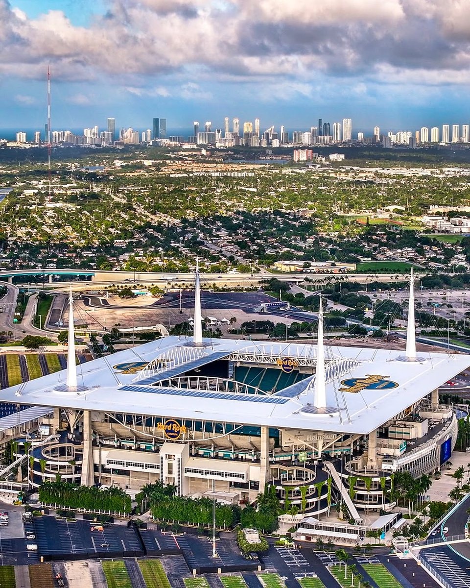 Hard Rock Stadium Miami aerial (photo 4 of 4)