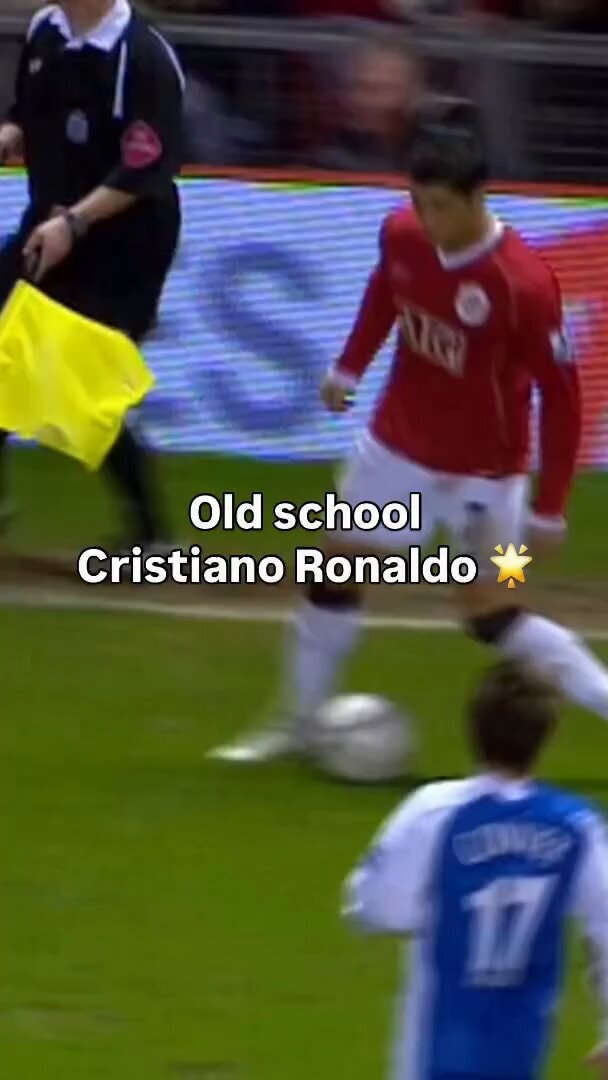 Cristiano Ronaldo on the pitch