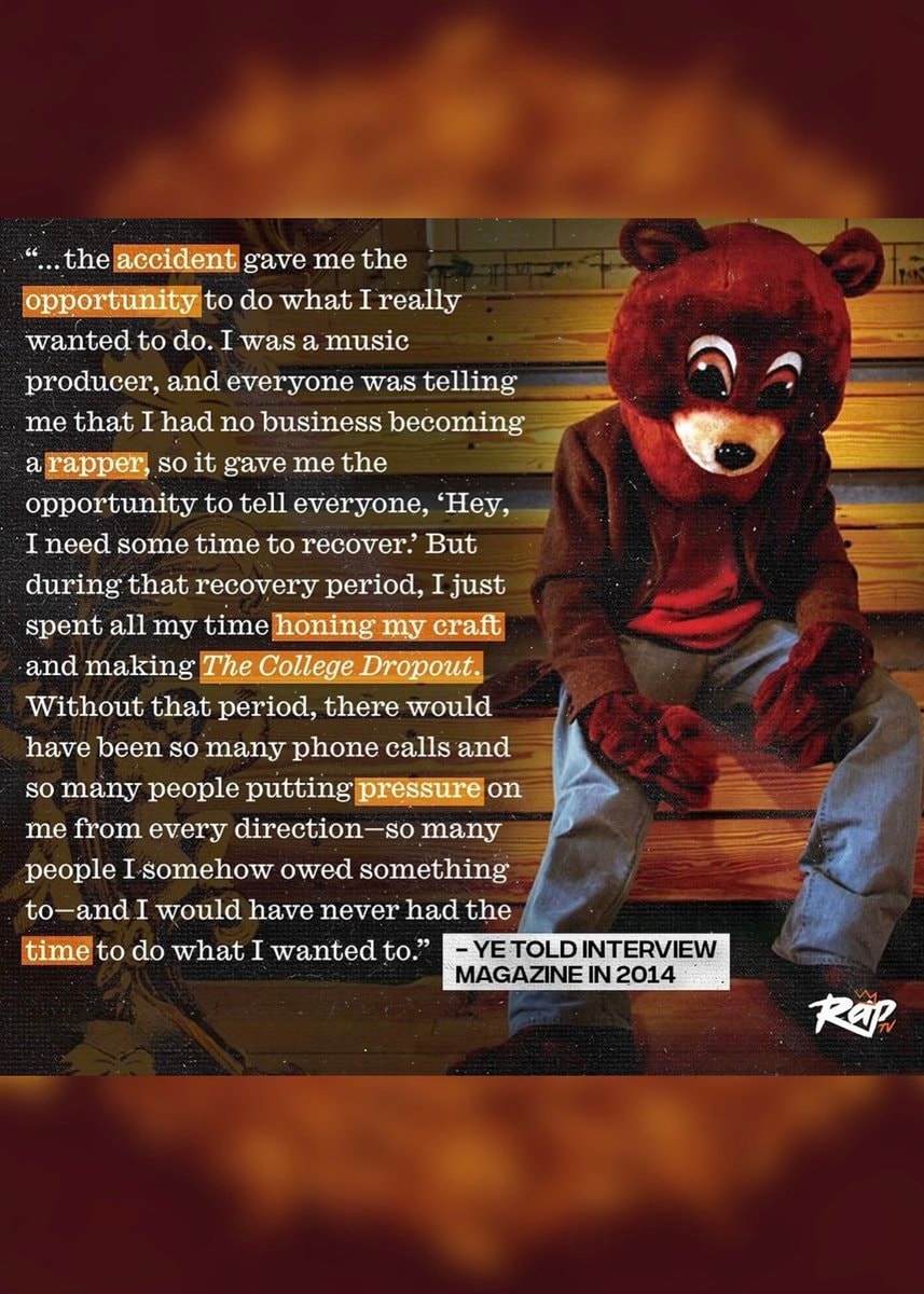 Ye Through The Wire College Dropout anniversary (photo 4 of 4)