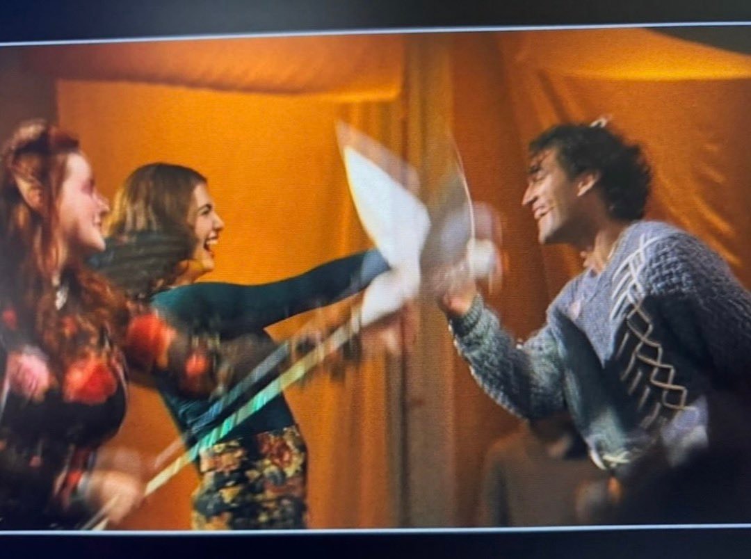 Off Campus Season 1 BTS photos Ella Bright (photo 2 of 4)