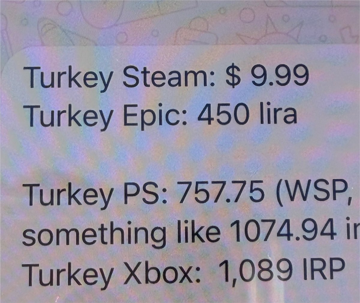 Gallipoli game Turkey pricing (photo 2 of 2)