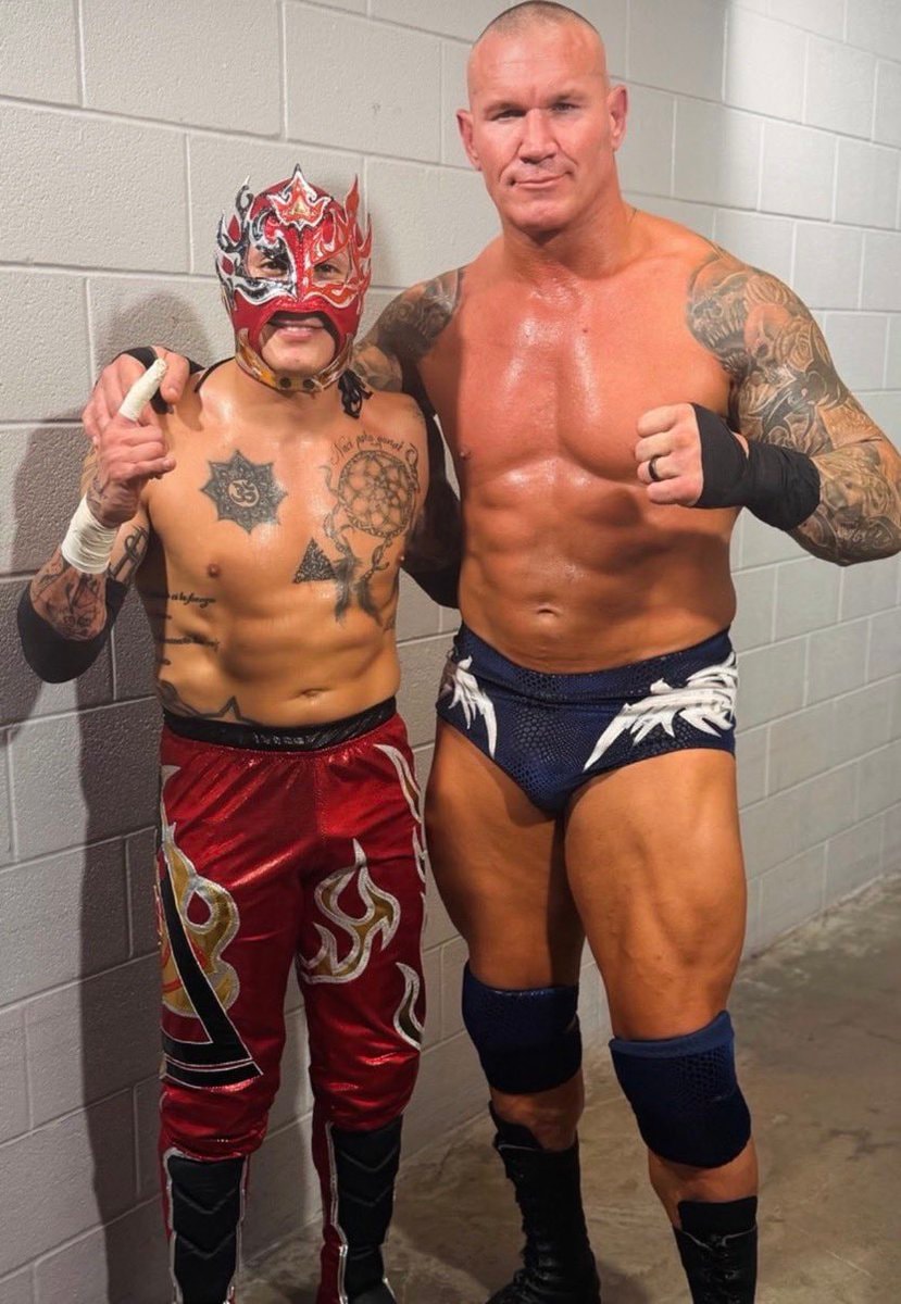 Rey Fenix and Randy Orton WWE SmackDown