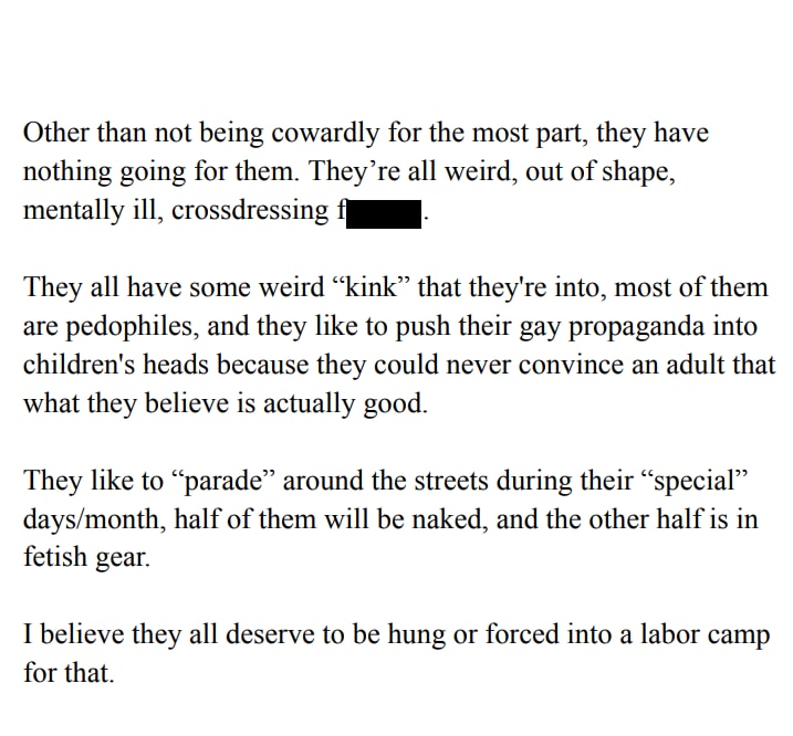 San Diego shooters manifesto (photo 2 of 2)