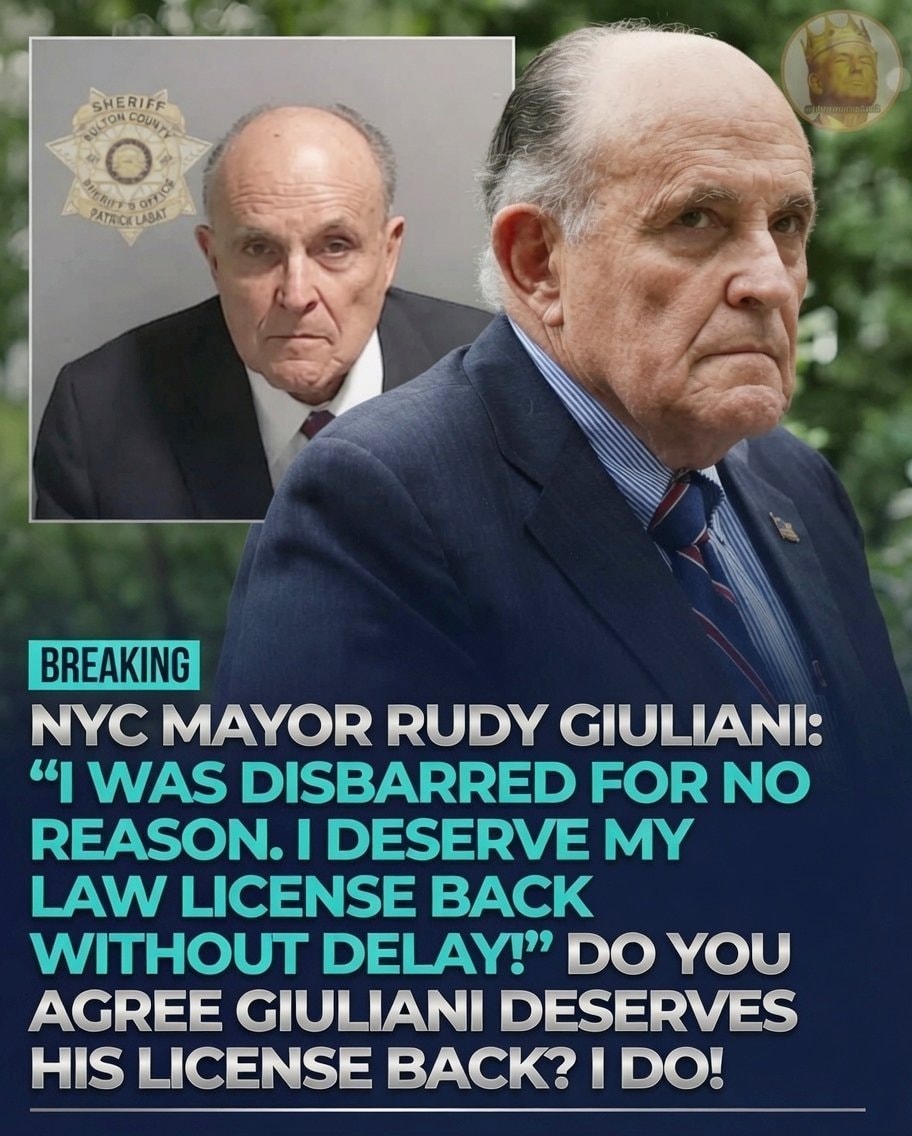 Rudy Giuliani law license dispute