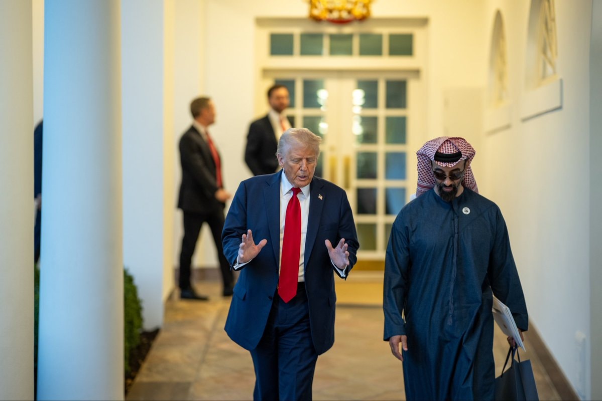 Trump and Sheikh Tahnoon AI chip deal