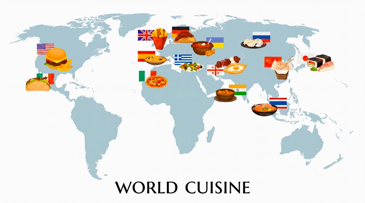 Cuisine Around the World Cuisine Around the World