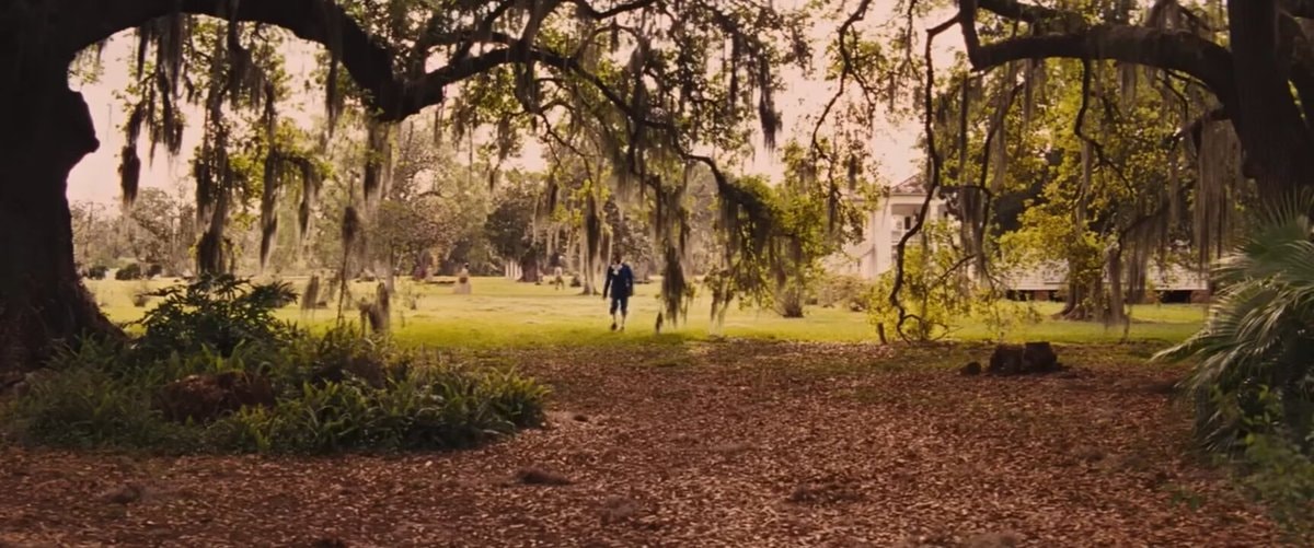 Django whips Big Daddy in Django Unchained Django whips Big Daddy in Django Unchained