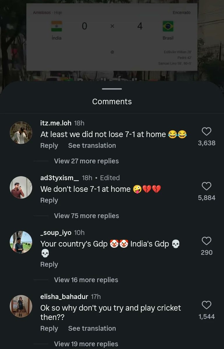 Champions of GDP chant reaction