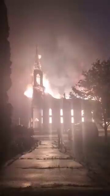 Saint Simon's Church fire Canada Saint Simon's Church fire Canada