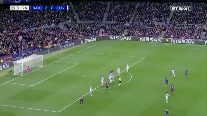 Champions League Goal Suarez Messi