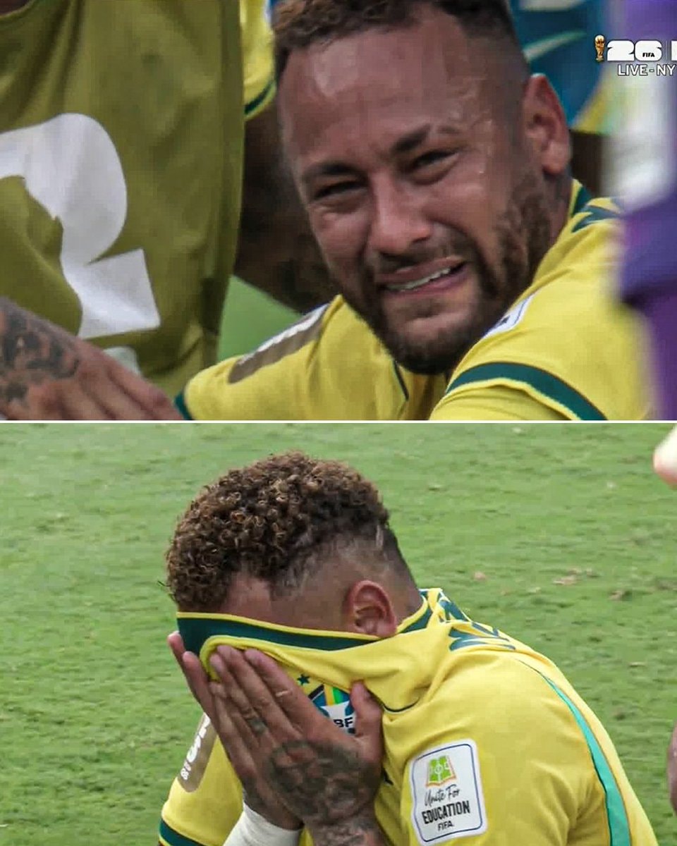 Neymar Jr. emotional Brazil elimination (photo 2 of 2)