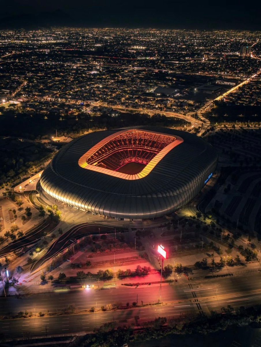 Estadio Monterrey at dusk (photo 2 of 3)