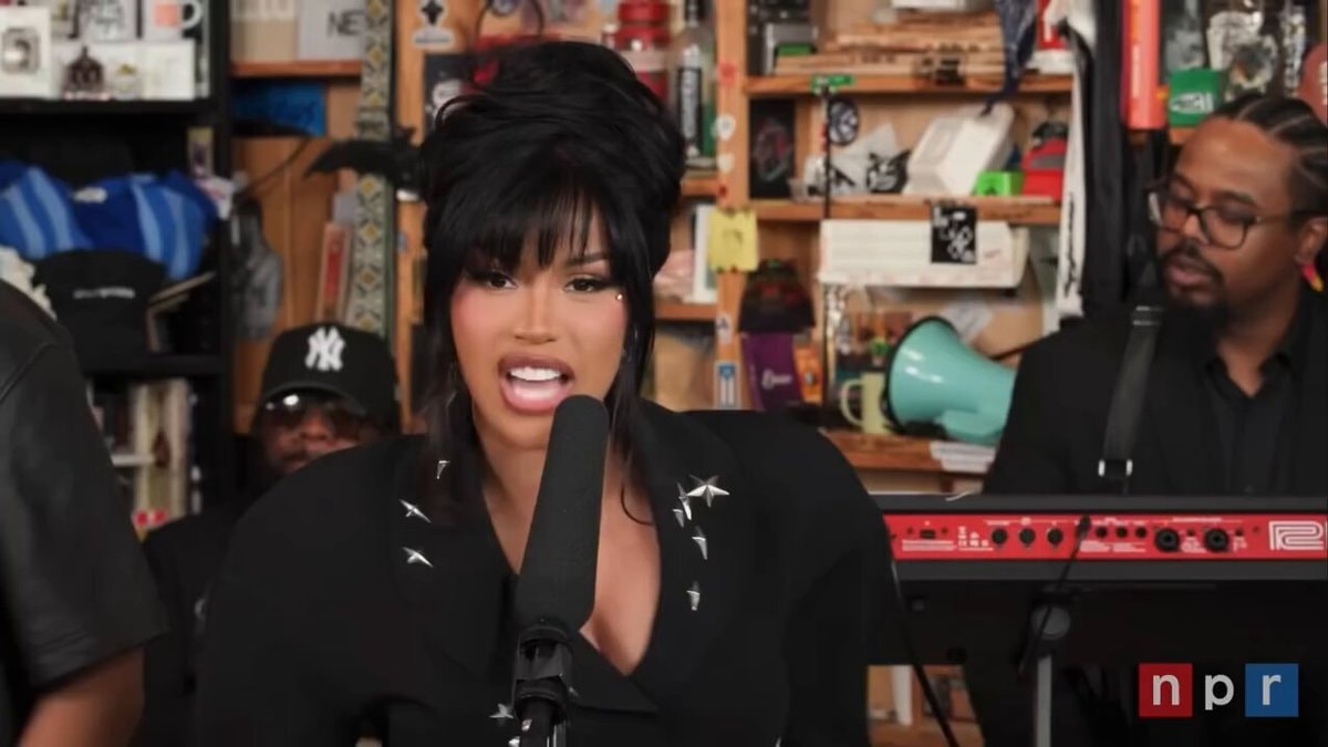 Cardi B NPR Tiny Desk