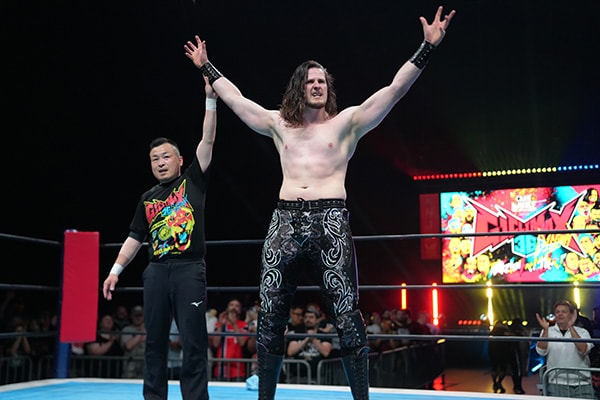 Oskar first G1 Climax experience