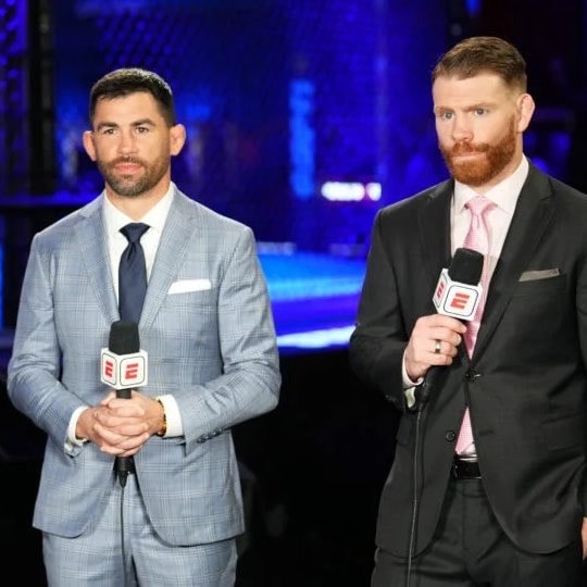 #UFCVegas121 commentary team John Gooden Dominick Cruz