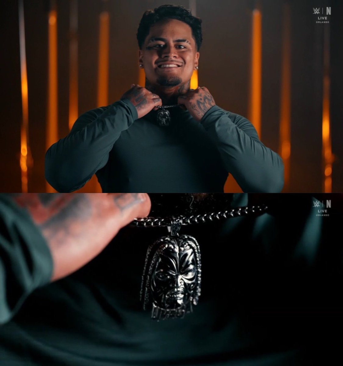 Zilla Fatu Umaga tribute chain WWE NXT (photo 1 of 2)