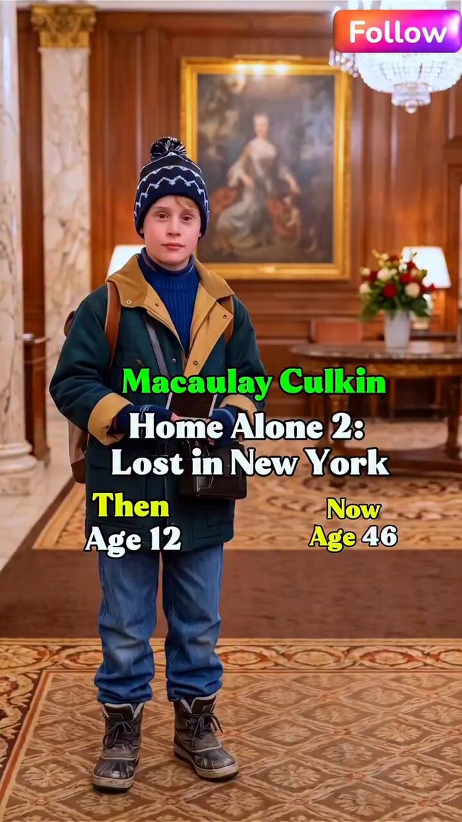 Home Alone 2 cast glow up