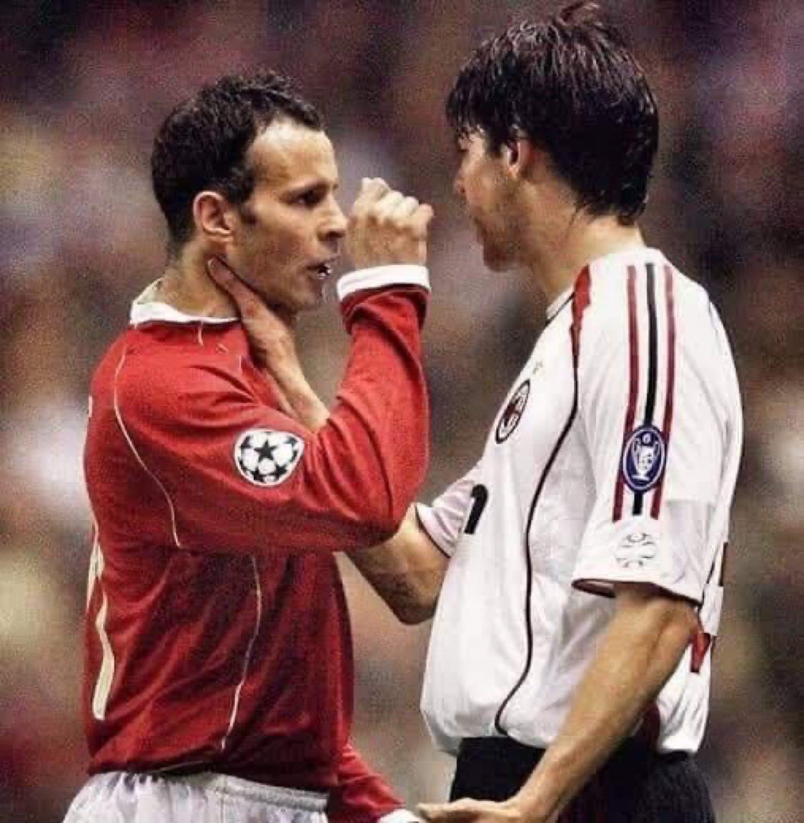 Ryan Giggs Kaká fight apology story