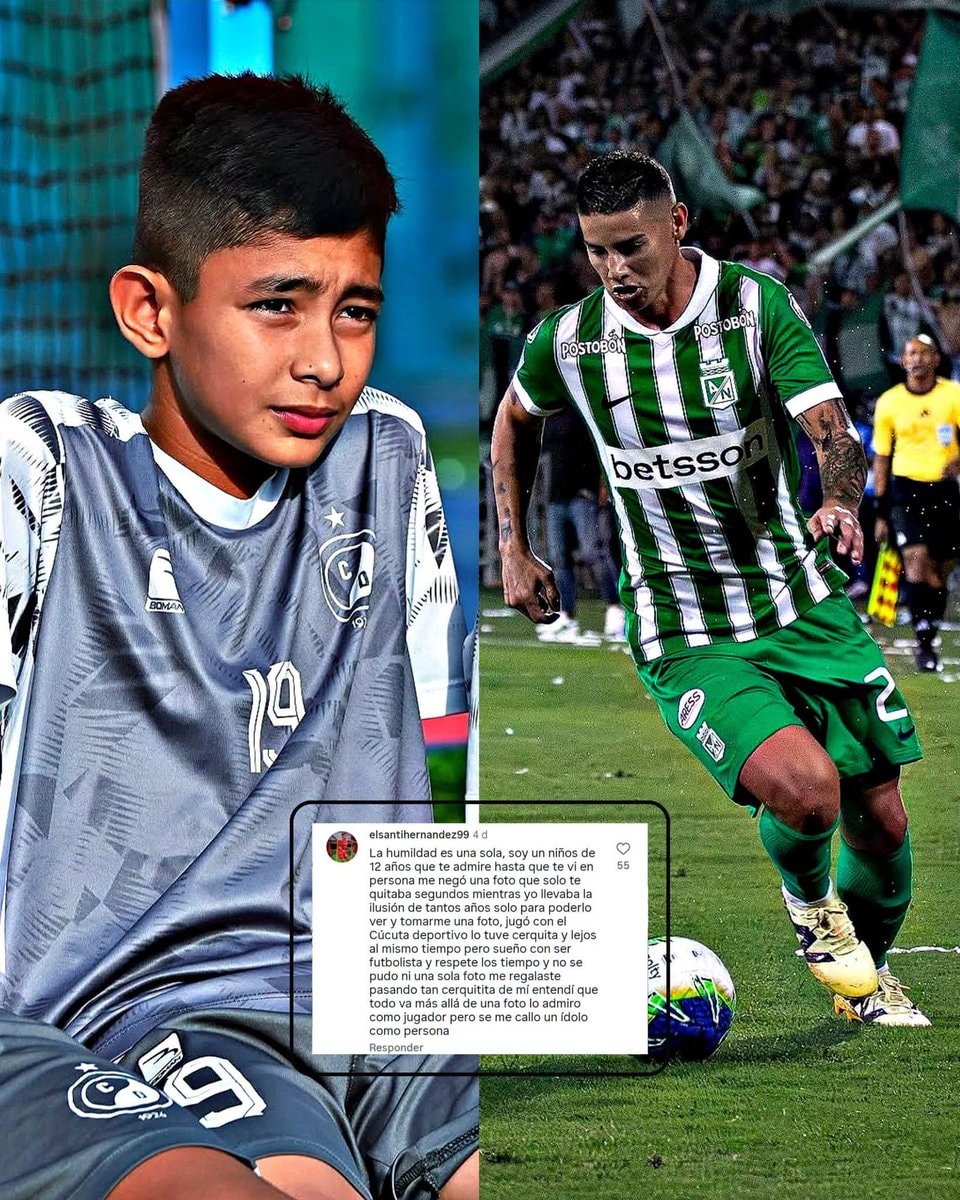 Santiago Hernández on James Rodríguez photo