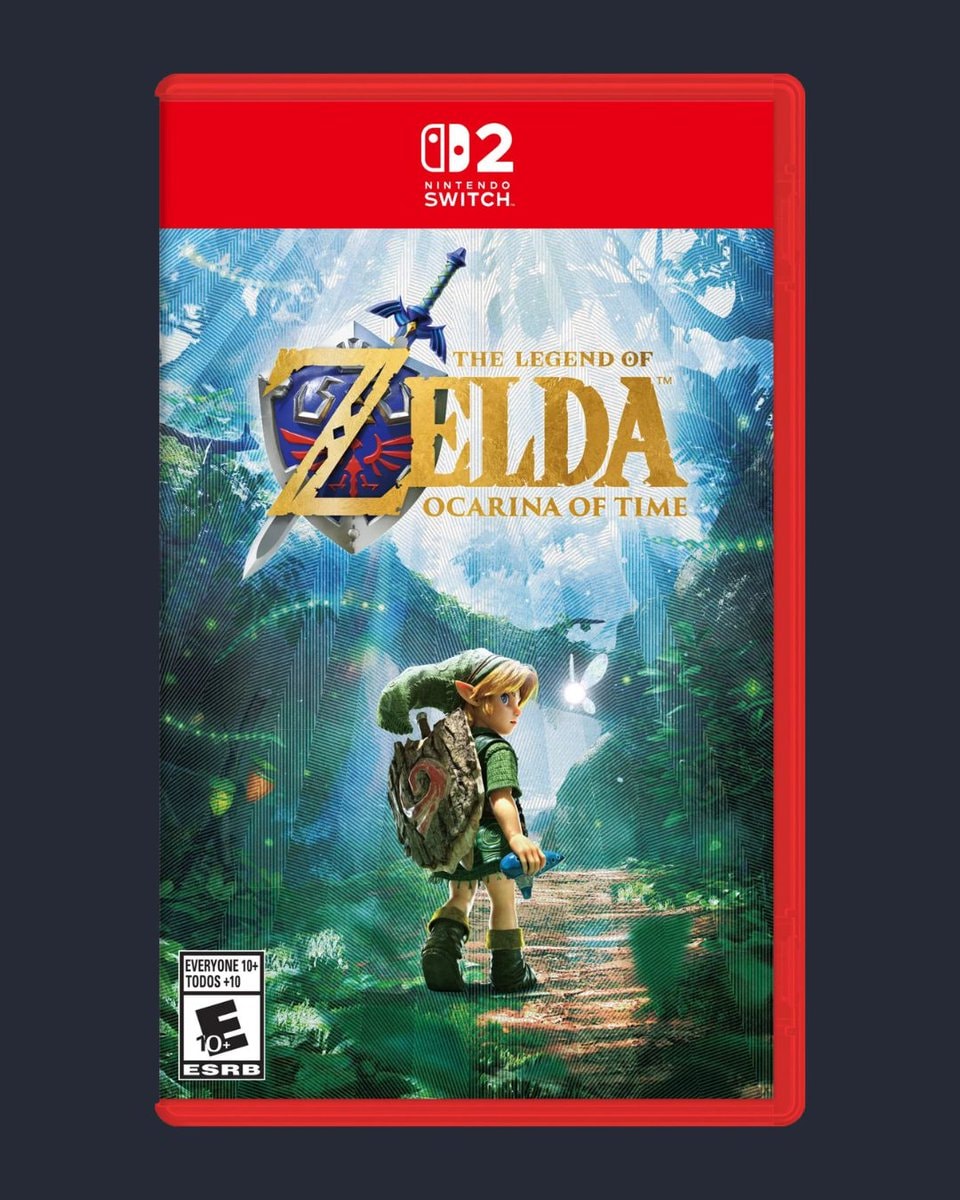 Ocarina of Time remake foil cover (photo 2 of 2)