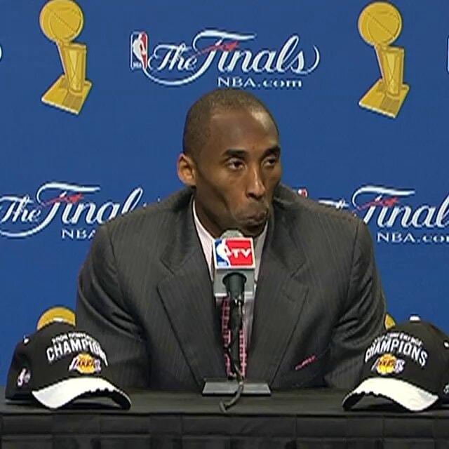 Kobe Bryant interview 2-0 lead