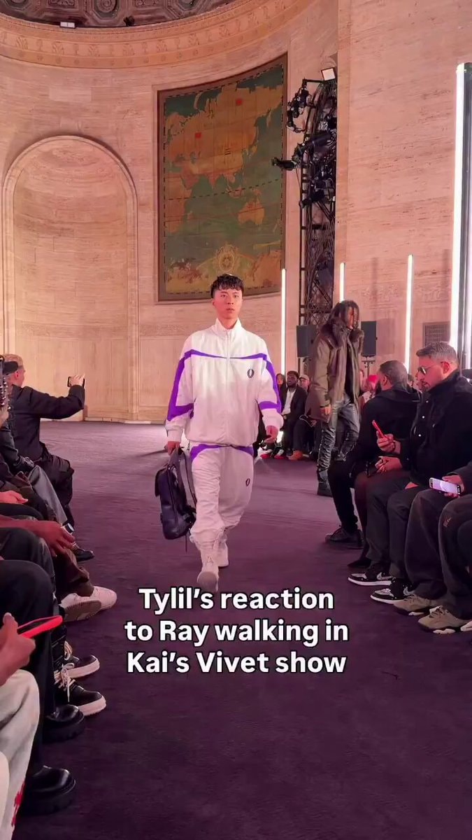 Ray walks runway at Kai Cenat VIVET