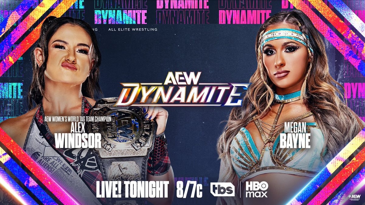 Megan Bayne vs Alex Windsor AEW Dynamite Megan Bayne vs Alex Windsor AEW Dynamite