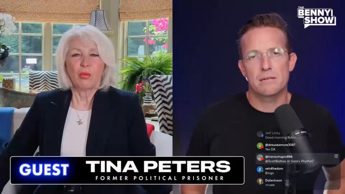 Tina Peters demands voter re-registration