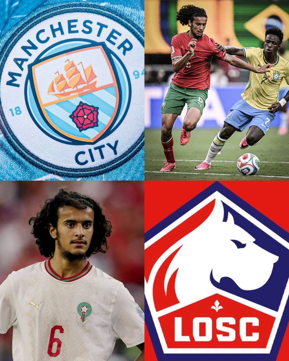 Ayyoub Bouaddi transfer to Manchester City Ayyoub Bouaddi transfer to Manchester City