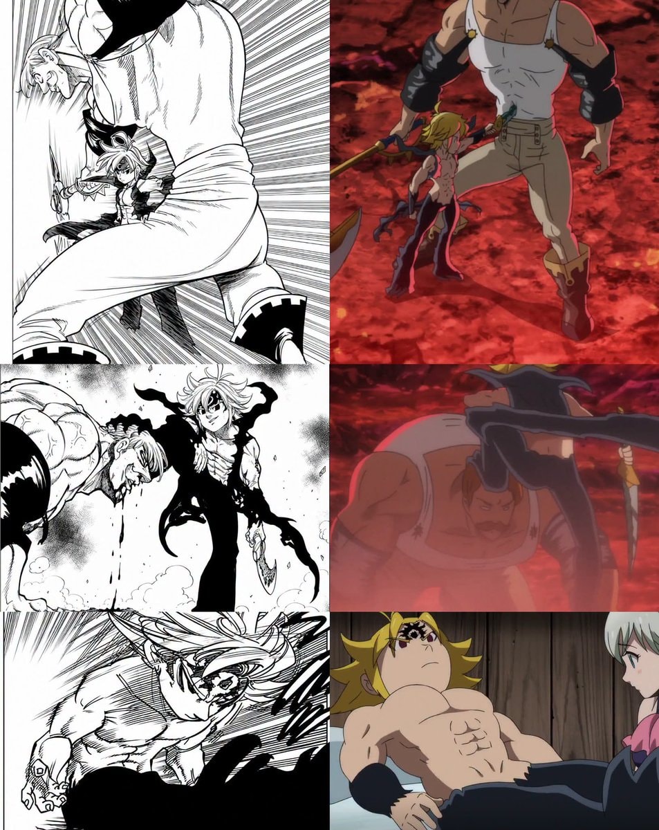 The Seven Deadly Sins manga and anime