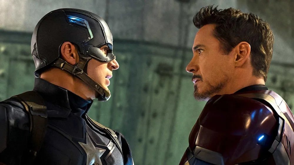 Chris Evans Team Iron Man
