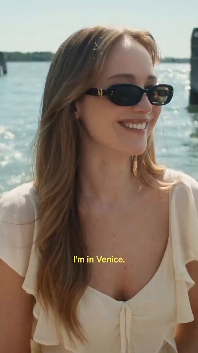 Jennifer Lawrence Dior Beauty Venice Jennifer Lawrence Dior Beauty Venice