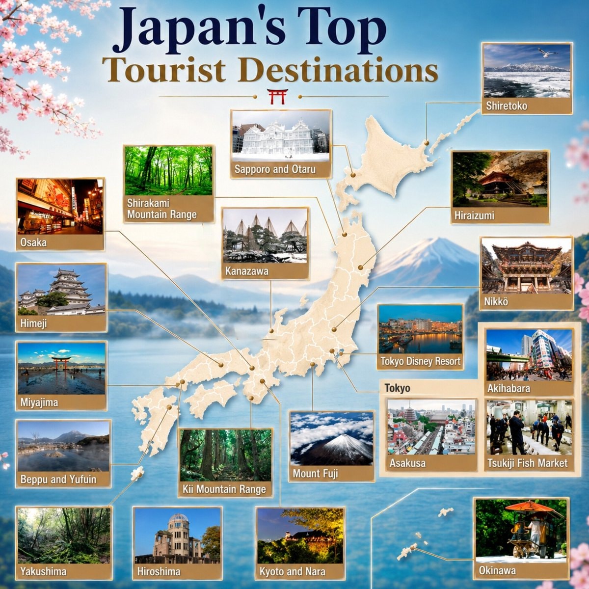 Japan's Top Tourist Destinations